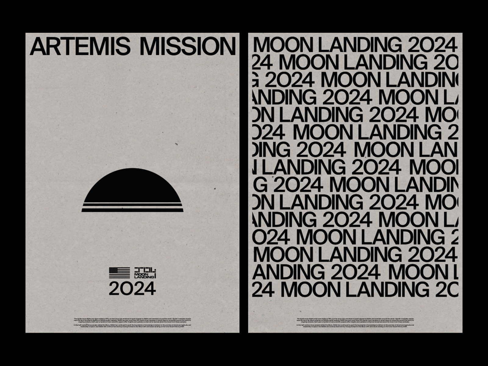 Moon Landing 2024 Posters by Art Belikov on Dribbble