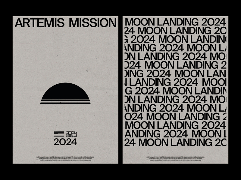 Moon Landing 2024 Posters by Art Belikov on Dribbble