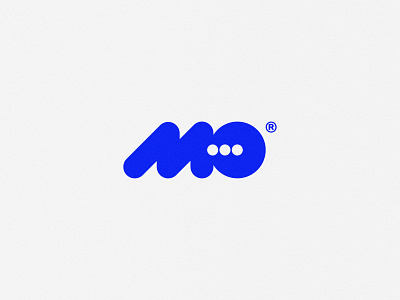 Mo Logotype art direction branding custom type design graphic design logo logomark logotype typography