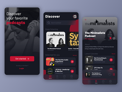 Podcast App Concept