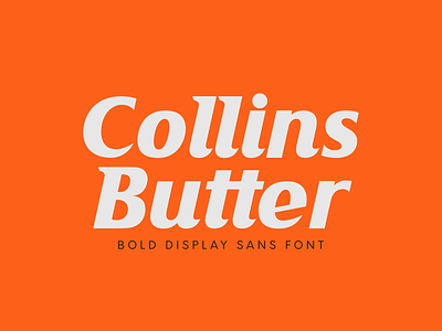 Collins Butter advertisements branding caligraphy font font design handlettering logos product design product packaging social media posts typography