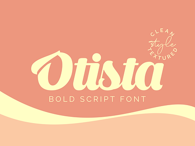 Otista advertisements branding font font design handlettering lettering logos logotype product packaging social media posts typography