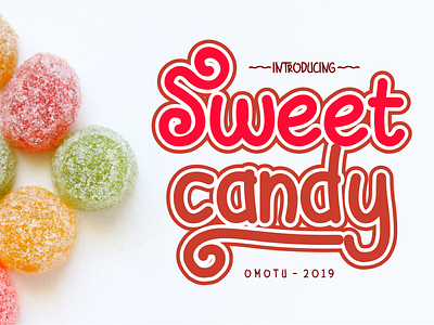 Sweet Candy (FREE FONT) advertisements branding caligraphy design fun font handlettering lettering logos packaging design product packaging script fonts social media posts typography