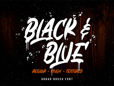 Black & Blue (FREE FONT)