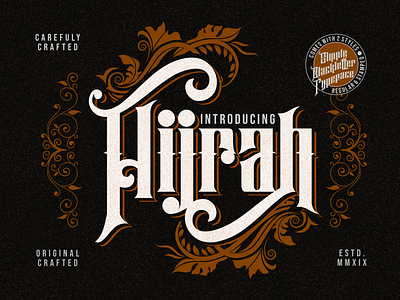 Hijrah - Blackletter Typeface