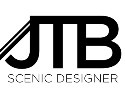 JTB Scenic Designer Initial Logo branding designer initial logo process scenic