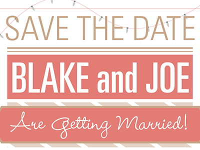 JB Save The Date Wedding save the date wedding stationary