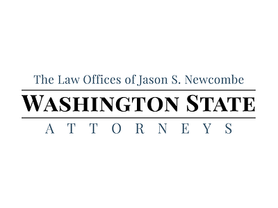 Law Offices of Jason S. Newcombe logo branding legal logo washington state