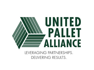 Logo Concept for United Pallet Alliance branding concept logo pallet