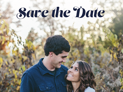 Save the Date save the date stationary type wedding