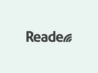 Readerrr logo black green logo reader readerrr rrr rss wordmark