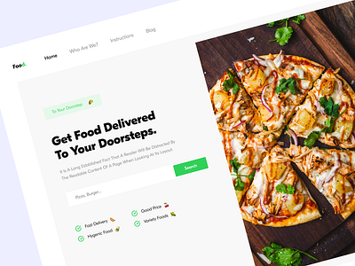 Food App app appdesign design ui ux