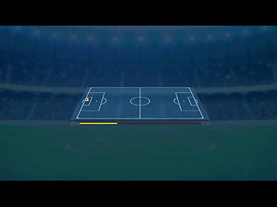 Football widget animation