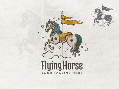 Carousel Horse Logo