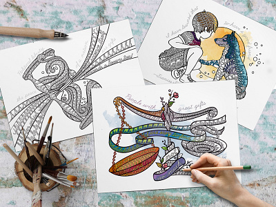 Adult Coloring Books For Women designs, themes, templates and downloadable  graphic elements on Dribbble