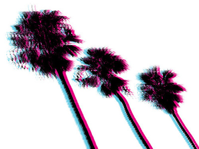 Palms california design la los angeles palm trees pop art