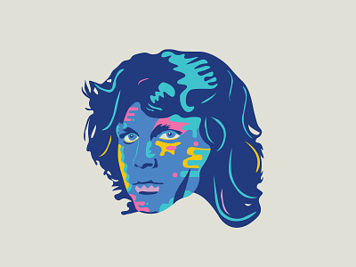 Jim Morrison Portrait