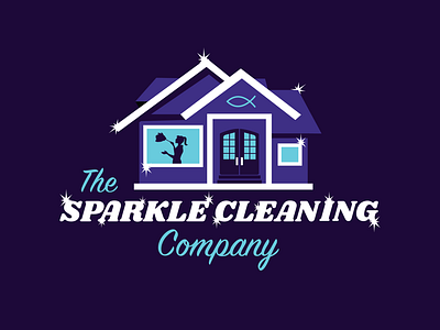 The Sparkle Cleaning Company logo