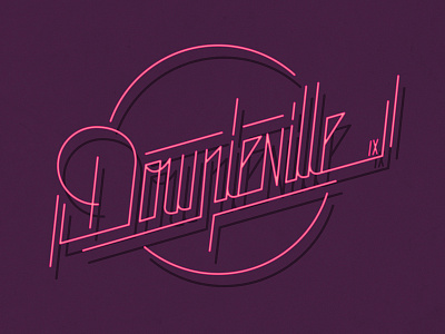 Downieville custom typography downieville hand lettering logo lost sierra mountain biking sierra buttes