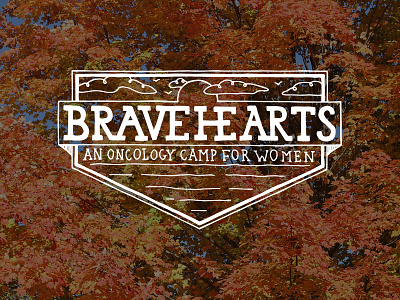 Breavehearts Dribbble camp illustrator lettering photoshop