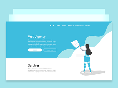 Web Agency design ui ux website