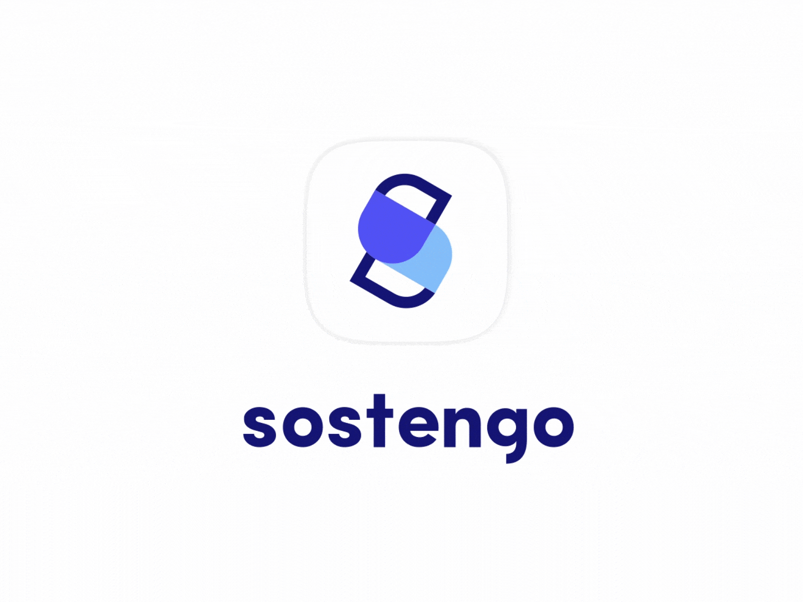 Sostengo logo Animation aftereffects animation branding design logo