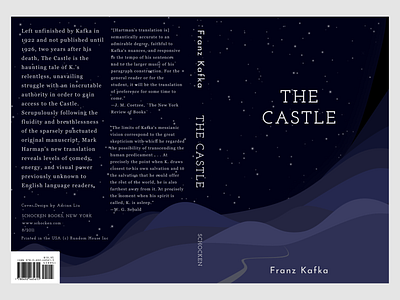 The Castle - Jacket Design book cover mockup design
