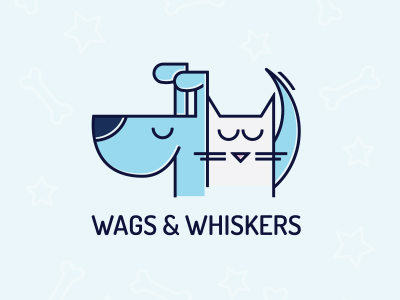 Wags & Whiskers by Dominika Kamola on Dribbble