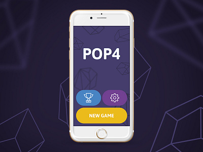 POP4 - free puzzle game android app application free game ios logic minimalism numbers phone screen