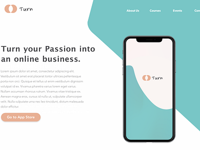 Turn Landing Page