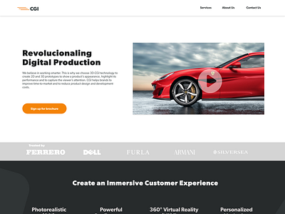 CGI Landing Page