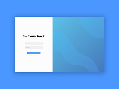 Idler Login app application design minimal ui ux