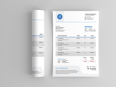 Business Invoice billing black business business invoice clean company corporate dark elegant element invoice invoice template invoice word minimal minimalist modern office photoshop proposal