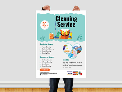 Cleaning Service Flyer Template