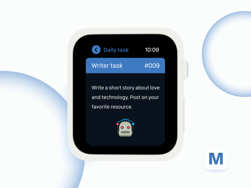 WatchOS app concept app concept daily ui dailyui design minimal ui ux watchos