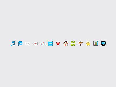 Icon Set Explorations 16px 3d colorful figma icon icon set icons iconset pixel perfect ui vector web