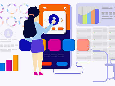 data center and user interface