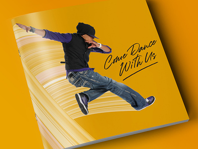 Come Dance With Us booklet print print design
