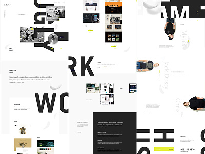 Seagulls 17 Live agency fashion landing motion portfolio type typography ui ux web