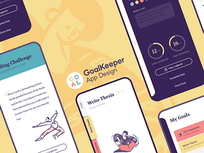 GoalKeeper Interaction App Design