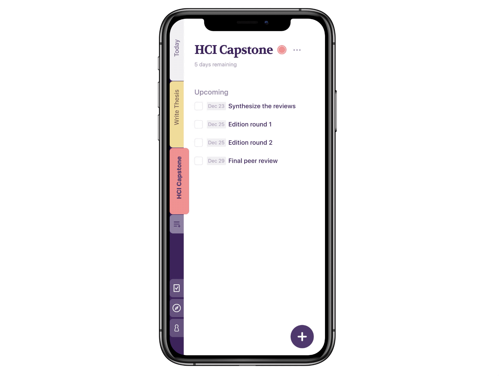 GoalKeeper Interaction Design: Completing a Goal (Ritual) animation app design interaction design productivity task management ui ux