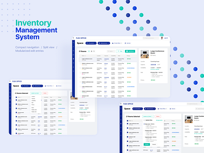 Inventory Management Website Redesign enterprise enterprise ux interaction design inventory ui web design