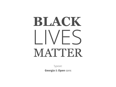 Black Lives Matter black design illustration life typography