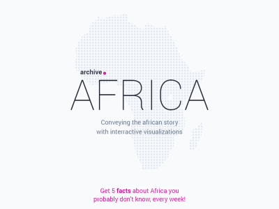 Archive Africa black branding design illustration typography ui ux vector web website