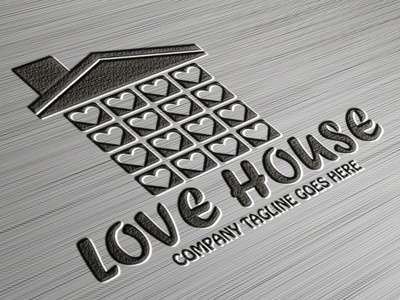 Love house logo art branding creative design designer graphic graphicdesign illustration illustrator logo marketing photoshop