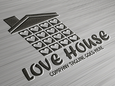 Love house logo