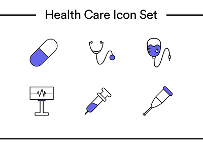 Health Care Icon Set