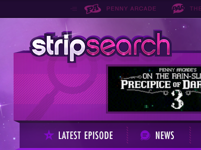 StripSearch.tv icons reality game show website