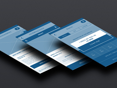 Wireframes iOS7