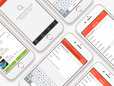 Restorando iOS Search v1.0 app argentina flow ios restorando search ui ui design ux